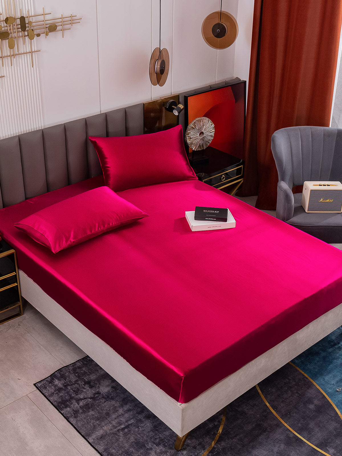 [Viini] SilkSilky-FI 19Momme Bedding Set 005
