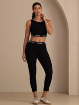 [Musta] SilkSilky-FI Womens Pants 006