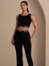 [Musta] SilkSilky-FI Womens Pants 004