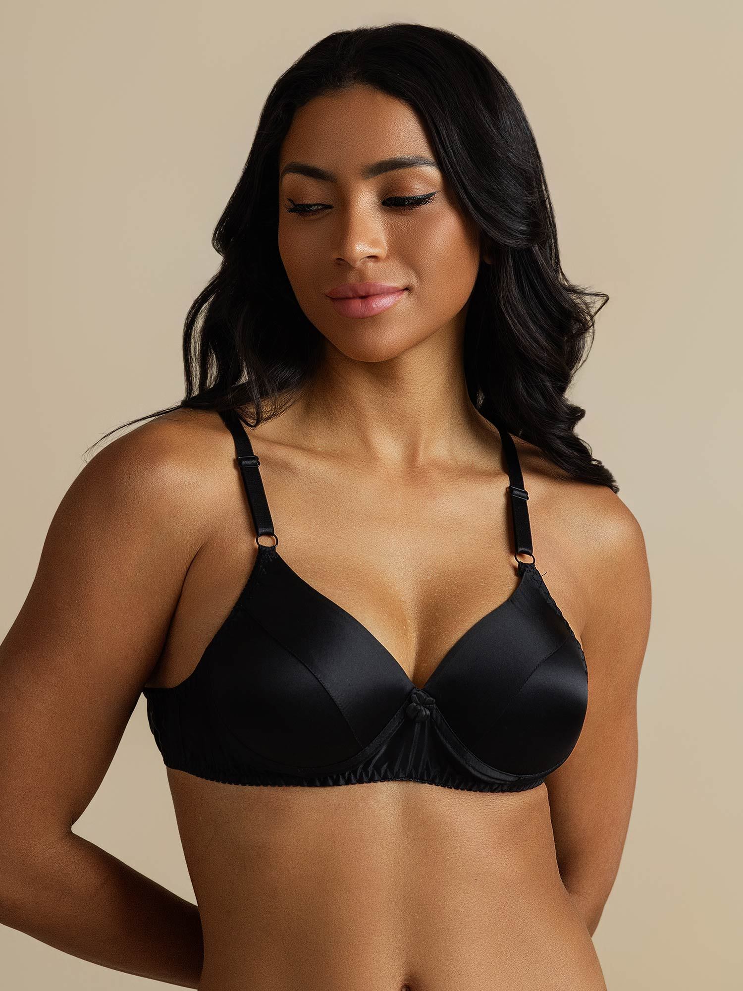 [Musta] SilkSilky-FI Bra 003,