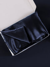 [Tummansininen] SilkSilky-FI 19Momme Pillowcase 006