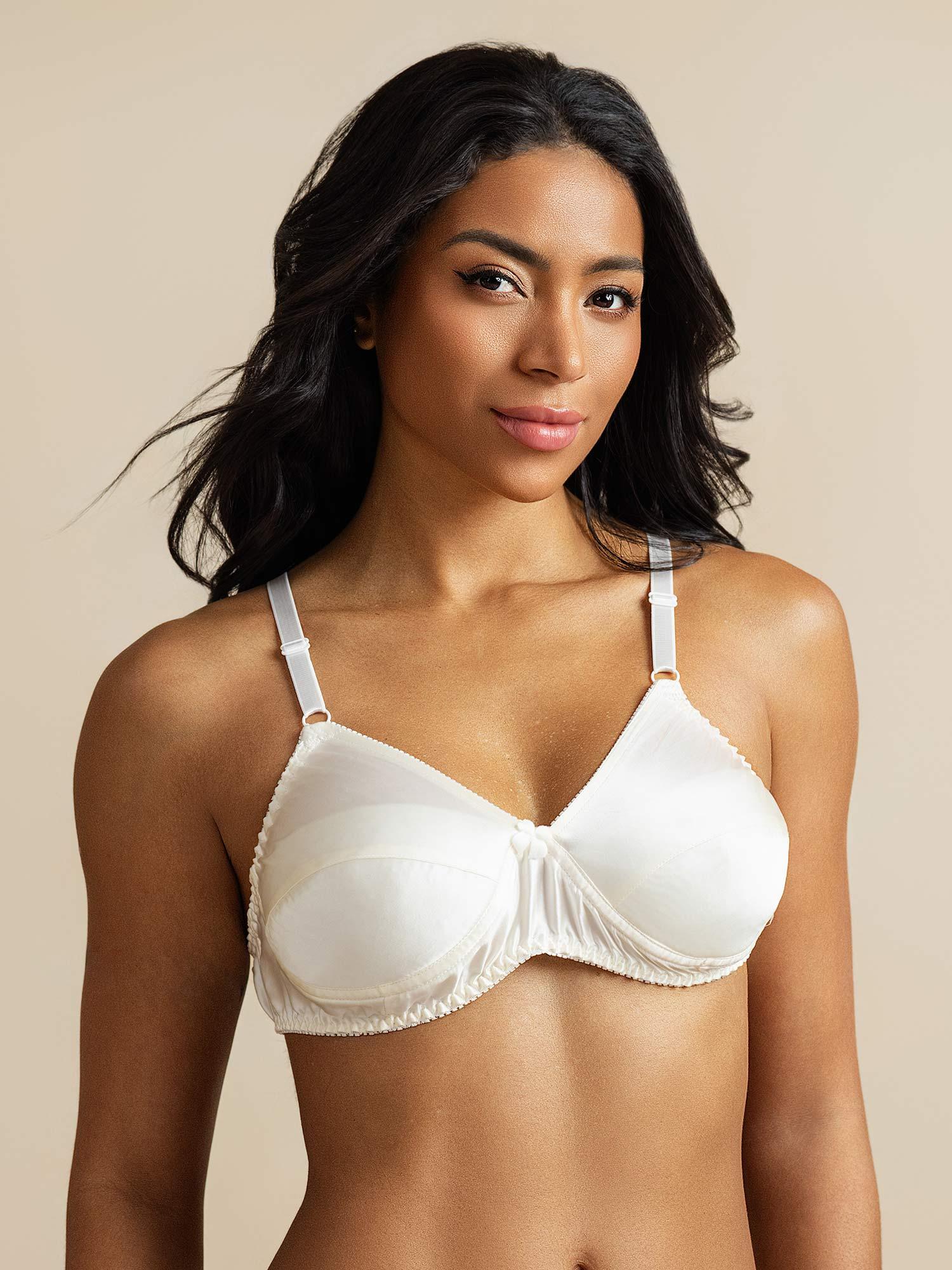 [Valkoinen] SilkSilky-FI Bra 001,