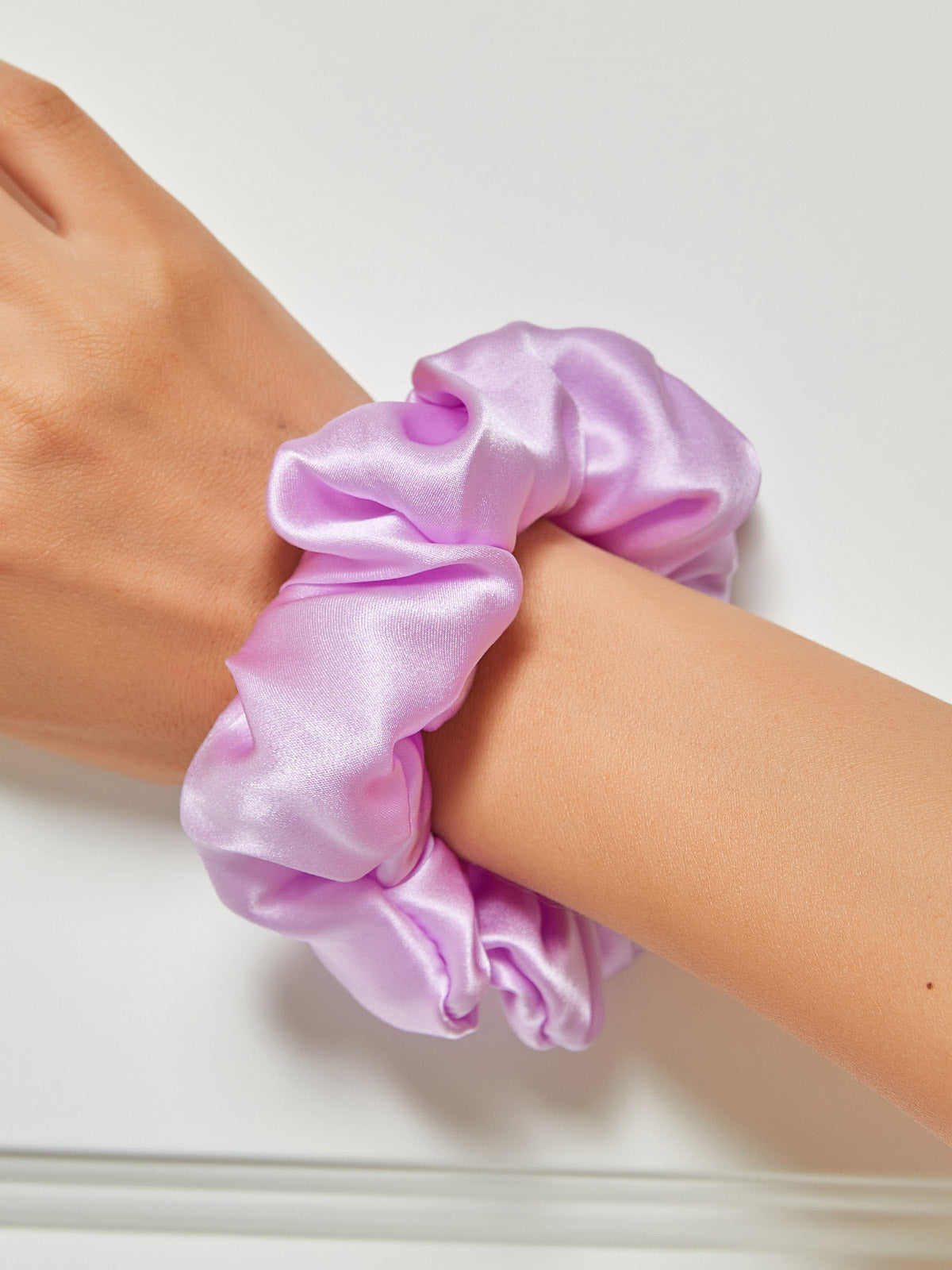 SilkSilky FI 19Momme Pure Silk Scrunchie Laventeli 004