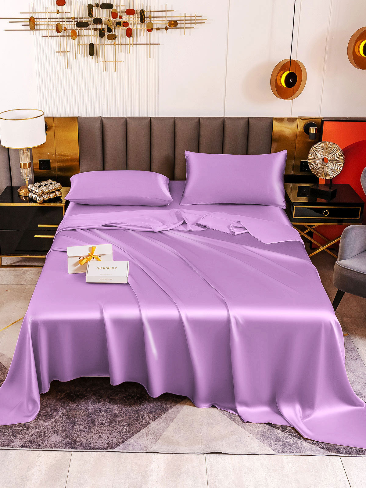 [Laventeli] SilkSilky-FI 19Momme Bedding Set 002