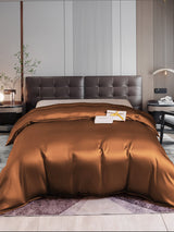 [Kahvi] SilkSilky-FI 22Momme Duvet Covers 001