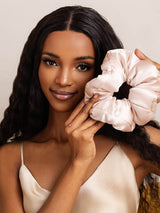 [Pinkki] SilkSilky-FI Scrunchie 001