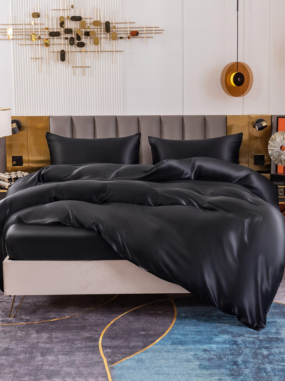 [Musta] SilkSilky-FI 19Momme Bedding Set 006