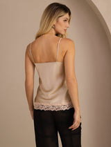 [Samppanja] SilkSilky-FI Spaghetti Strap V Neck Camisole Top 002