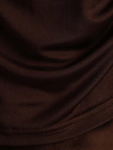 [Kahvi] SilkSilky-FI Short Sleeve Naisten T-paita 005