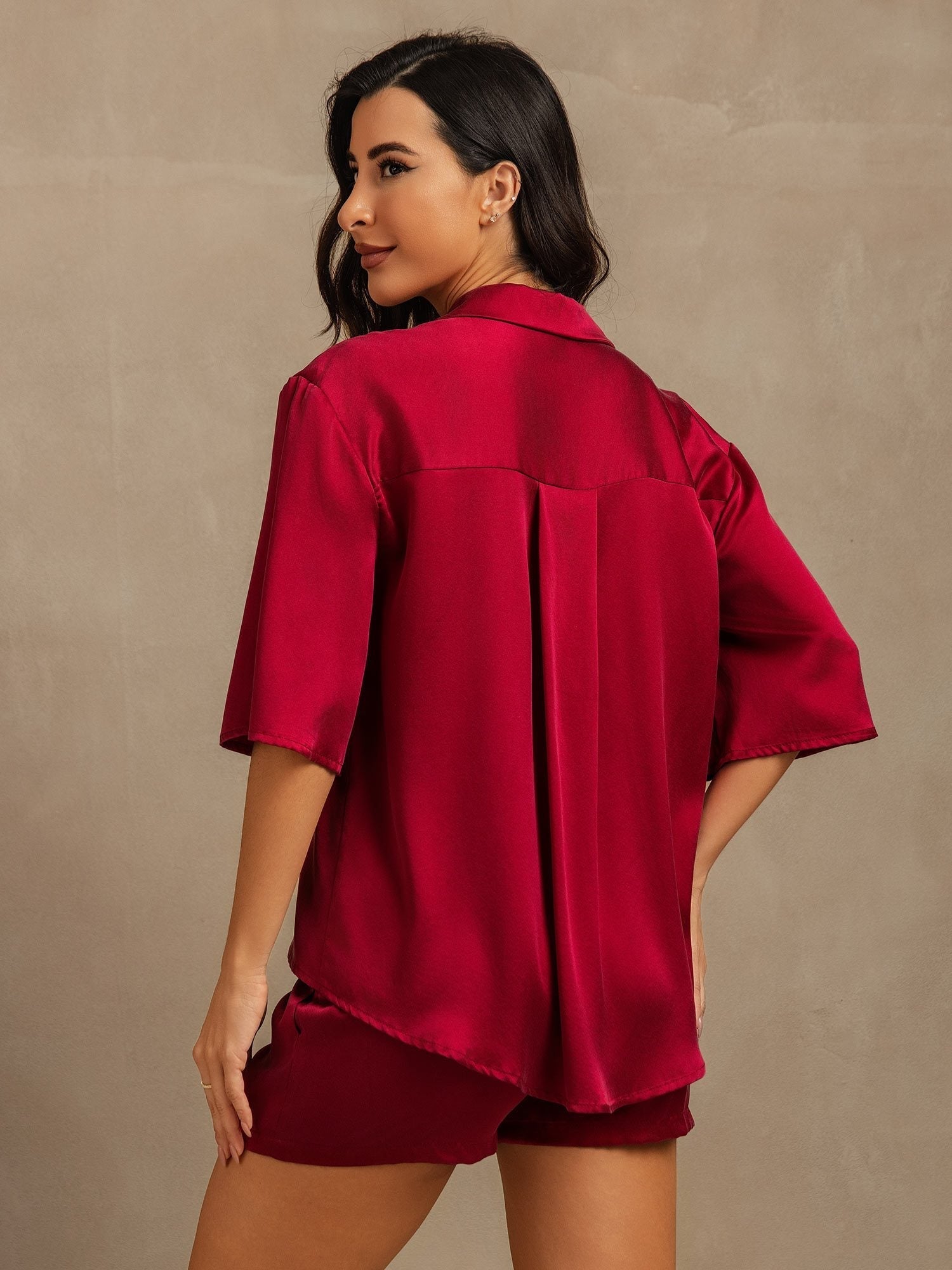 [Viini] SilkSilky-FI 19Momme Womens Pajamas 002