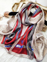 [P090] SilkSilky-FI Pure Silk Scarf 001