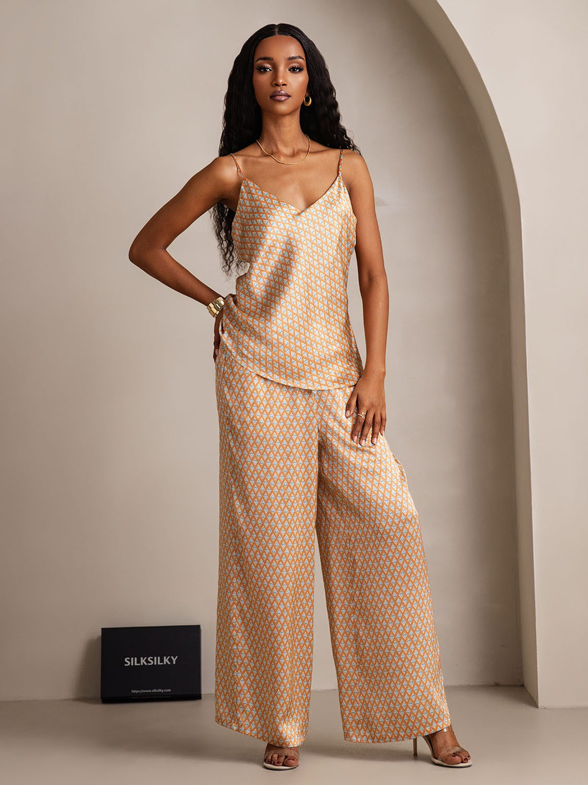 [Kukka] SilkSilky-FI Camisole Set 005