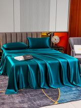 [Sinivihreä] SilkSilky-FI 22Momme Bedding Set 004,