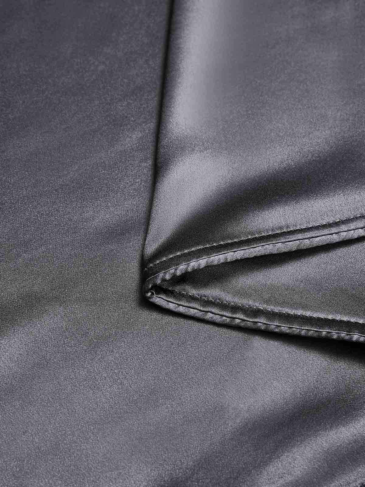 [Tumman Harmaa] SilkSilky-FI 19Momme Duvet Cover 004