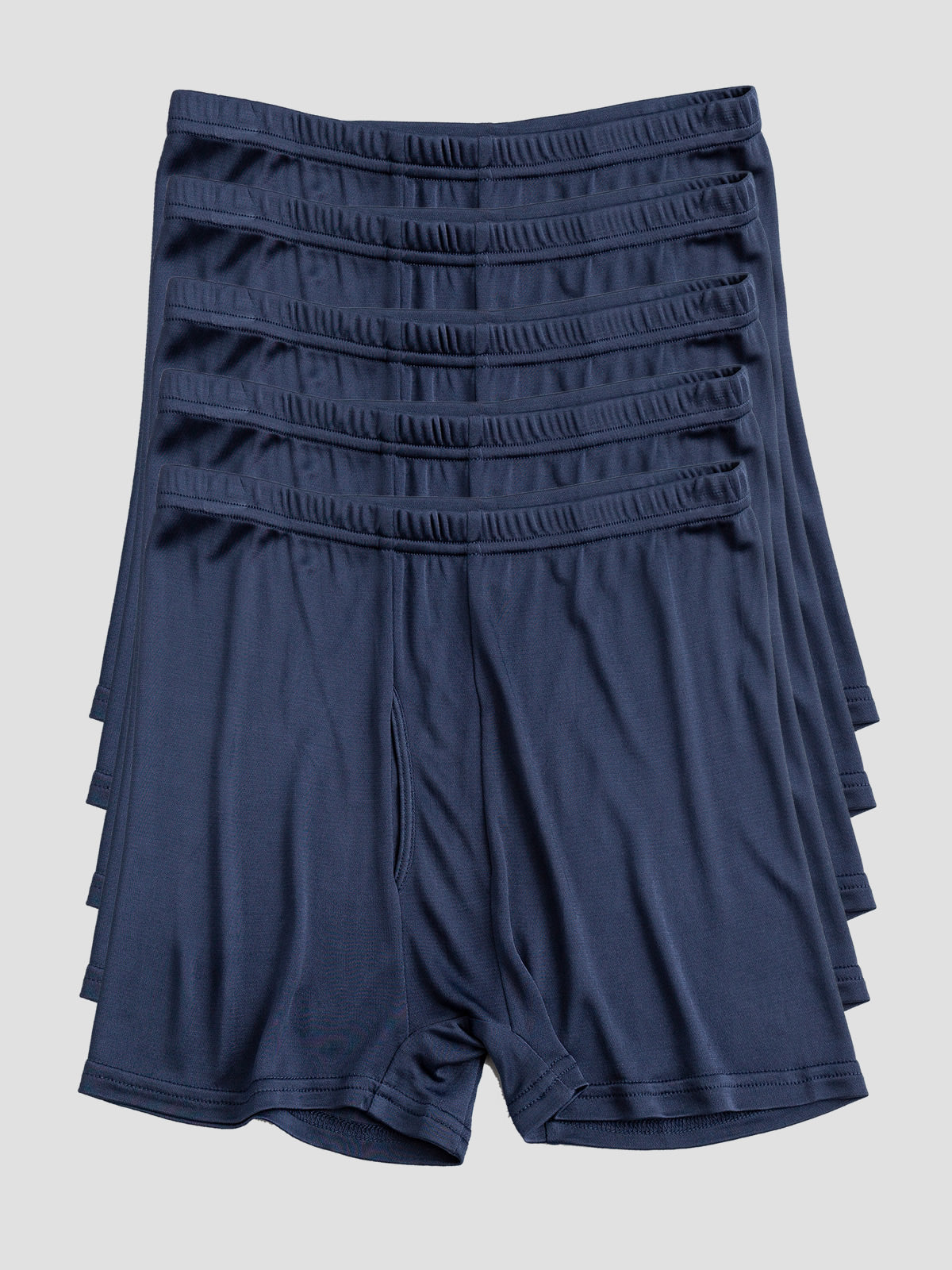 [Tummansininen] SilkSilky-FI Mens Underwear 002