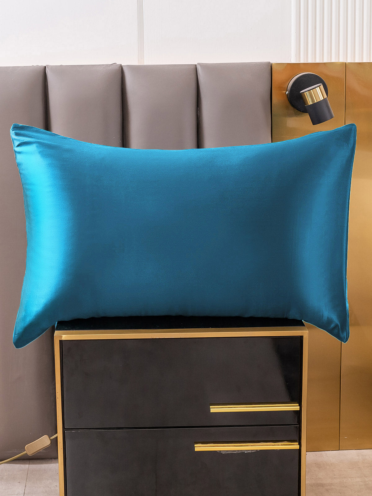 [Sinivihreä] SilkSilky-FI 19Momme Pillowcase 004