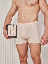 [Beige] SilkSilky-FI Miesten Alusvaatteet 001