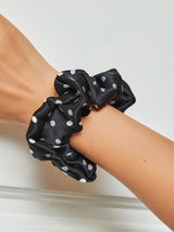 [Musta] SilkSilky-FI 19Momme Scrunchie 001