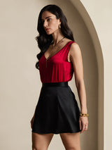 [Musta] SilkSilky-FI 19Momme Skirt 002
