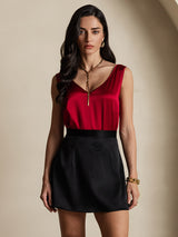 [Musta] SilkSilky-FI 19Momme Skirt 004