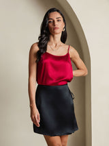 [Musta] SilkSilky-FI Skirt 005
