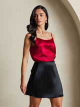 [Musta] SilkSilky-FI Skirt 006