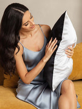 [Musta+Hopea] SilkSilky-FI 19Momme Pure Silk Pillowcase 003