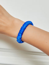 [Sininen] SilkSilky-FI Scrunchie 001