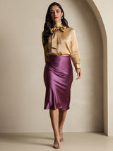 [Samppanja] SilkSilky-FI Long Sleeve Tie Neck Pusero 006
