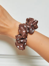 [Kahvi] SilkSilky-FI 19Momme Scrunchie 001