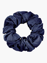 [Tummansininen] SilkSilky-FI Scrunchie 004
