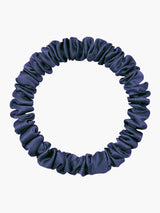 [Tummansininen] SilkSilky-FI Scrunchie 004