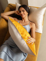 [Kulta+Vaaleanbeige] SilkSilky-FI 22Momme Pure Silk Pillowcase 003