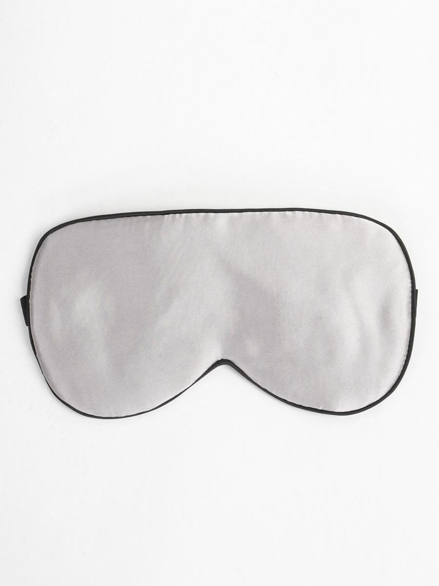 [Harmaa] SilkSilky-FI 19Momme Eye Mask 005