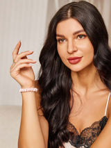 [Vaalea Pinkki] SilkSilky-FI Scrunchie 003