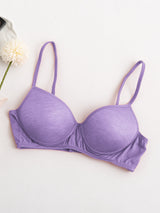 [Violetti] SilkSilky-FI Rintaliivit 005
