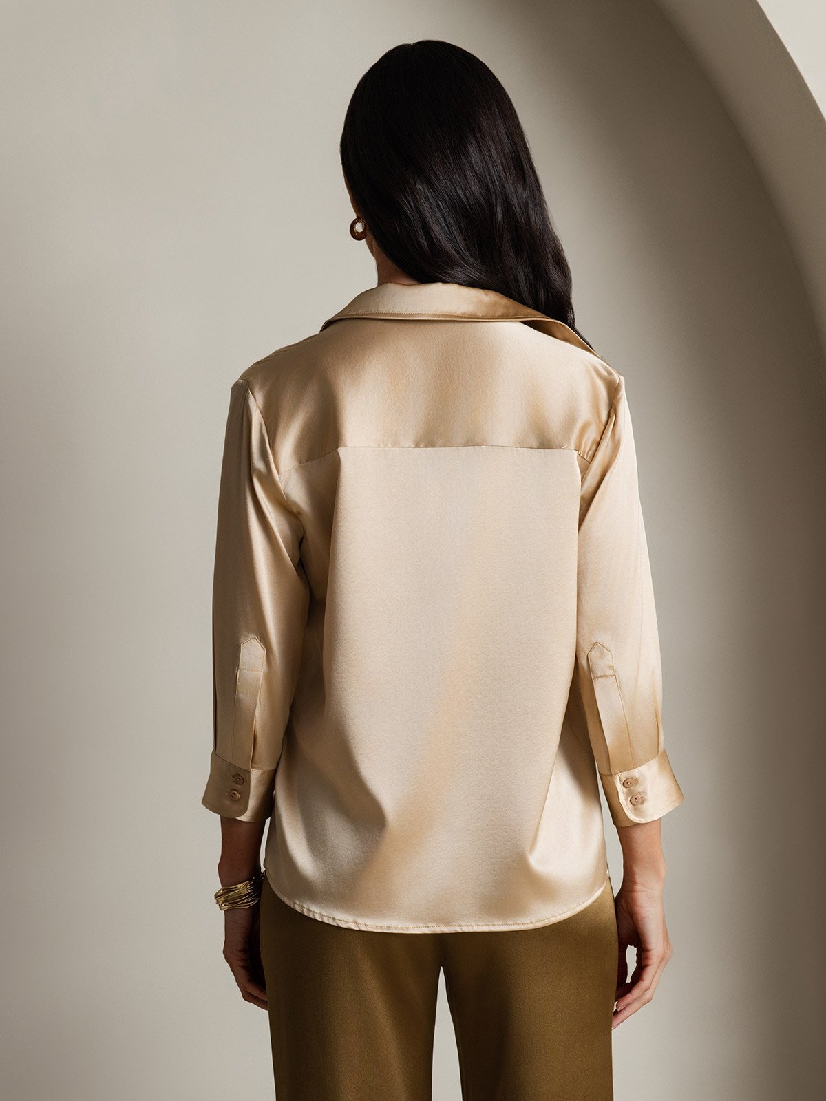 [Samppanja] SilkSilky-FI 19Momme Womens Shirt 002