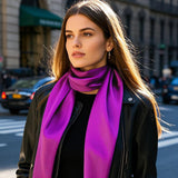 [Violetti] SilkSilky-FI Huivi 004