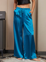 [Sinivihreä] SilkSilky-FI Naisten Housut 001