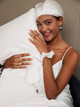 [Valkoinen] SilkSilky-FI 22Momme Pure Silk Pillowcase Set 002