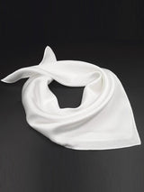 [Valkoinen] SilkSilky-FI Huivi 003