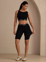 [Musta] SilkSilky-FI Womens Shorts 007