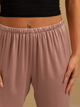 [Persikkaiho] SilkSilky-FI 19Momme Women's Sleep Pants 004