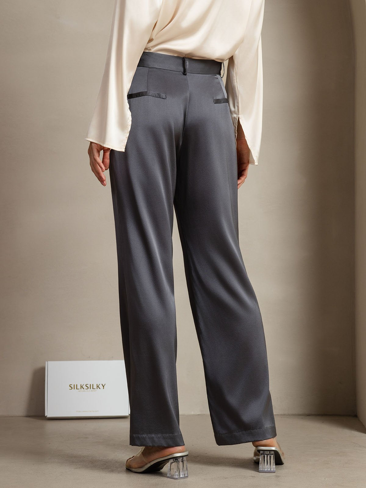[TummanHarmaa] SilkSilky-FI 19Momme Womens Pants 006