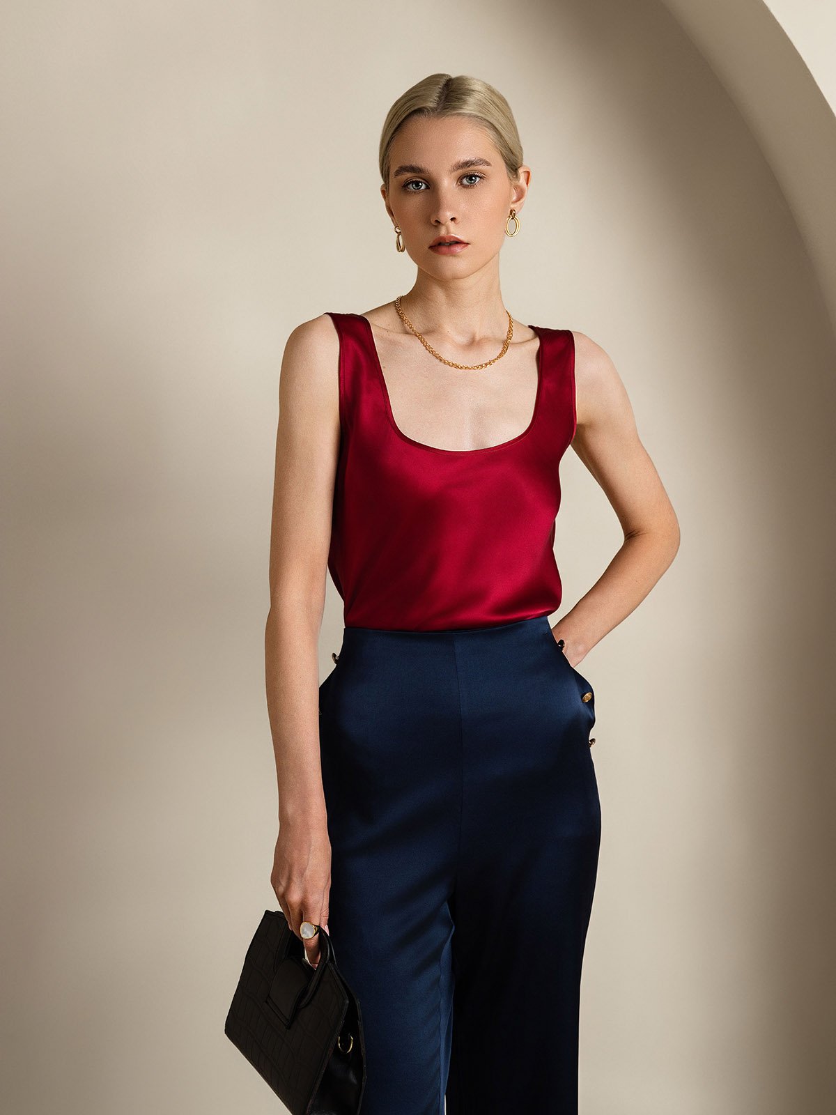 [Viini] SilkSilky-FI 19Momme Camisoles 004