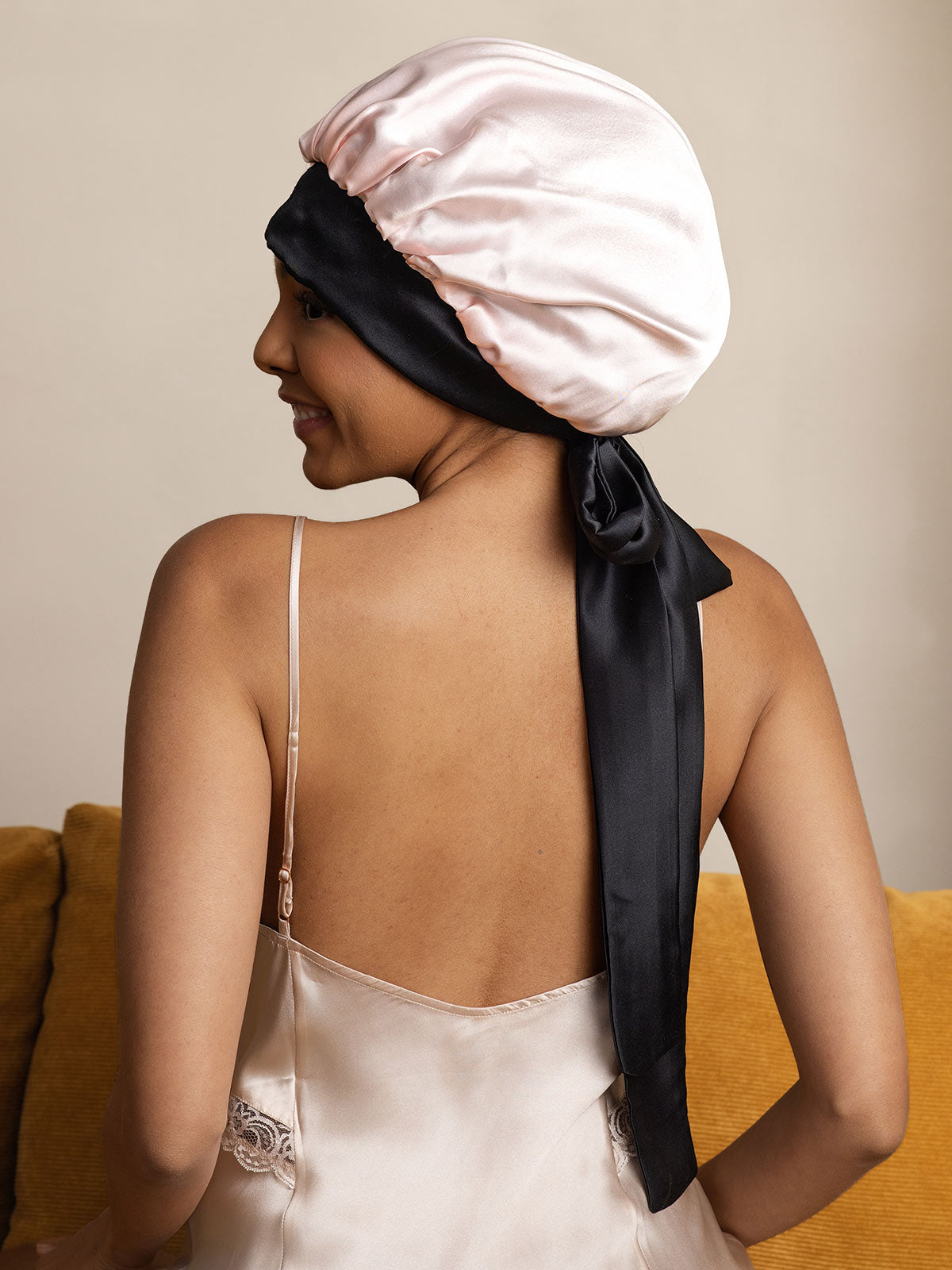 [Pinkki] SilkSilky-FI Sleep Cap 005