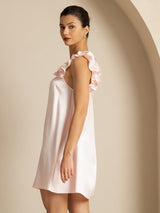 [Pinkki] SilkSilky-FI Sleeveless Square Neck Yöpaita 004