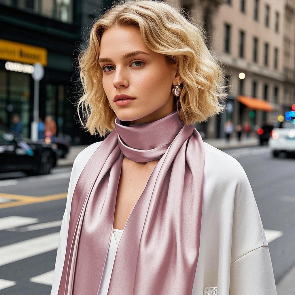 SilkSilky-FI Scarf Laventeli 001