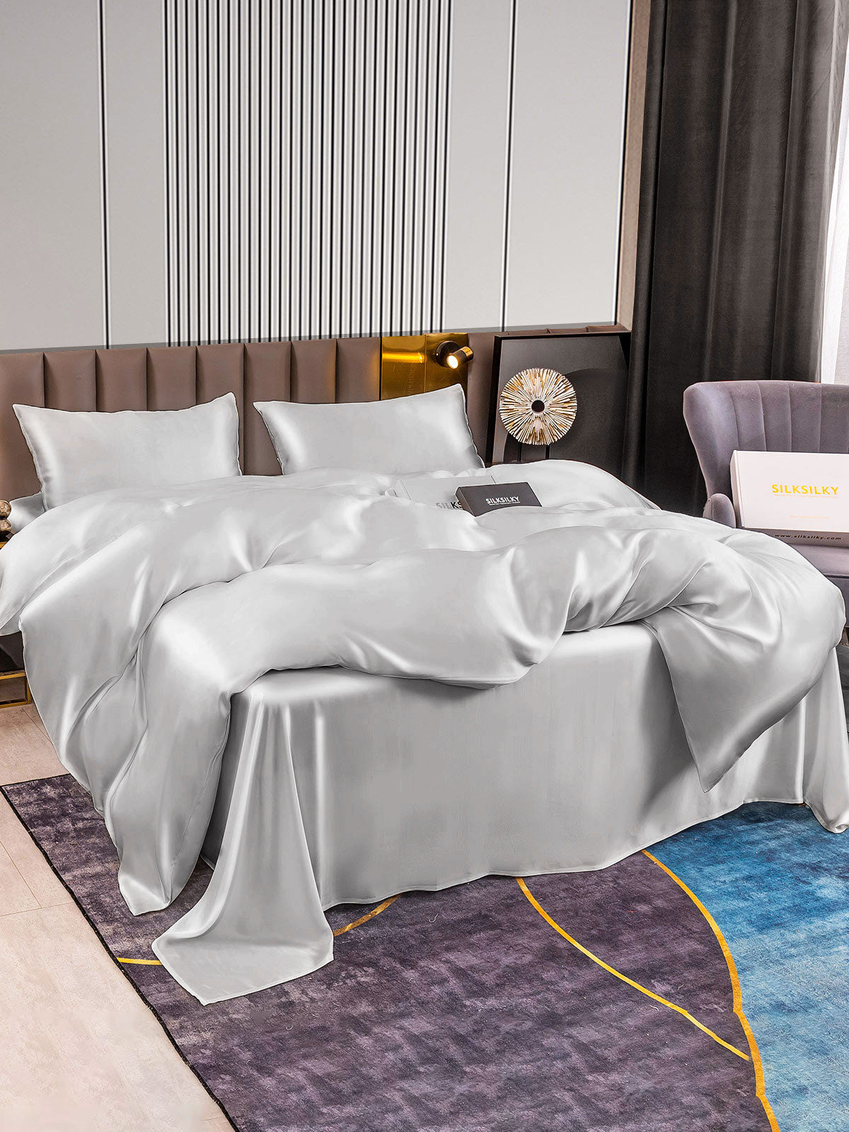 [Hopea] SilkSilky-FI 22Momme Bedding Set 004