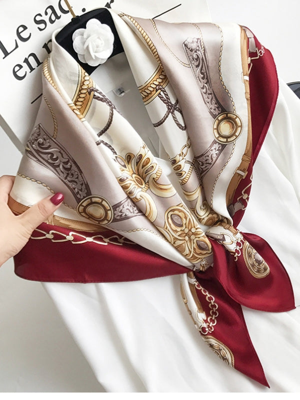 SilkSilky FI Pure Silk Scarf Viini 001